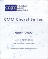 Glory to God (The Gloria) Unison choral sheet music cover